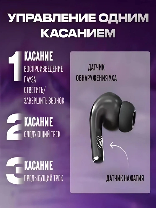 Беспроводные наушники Arpods Pods Pro ANC, с сенсорным экраном