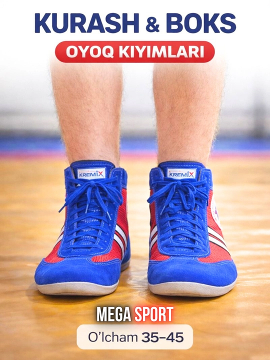 Kurash va boks uchun engil sport oyoq kiyimi, zal uchun, 35–45