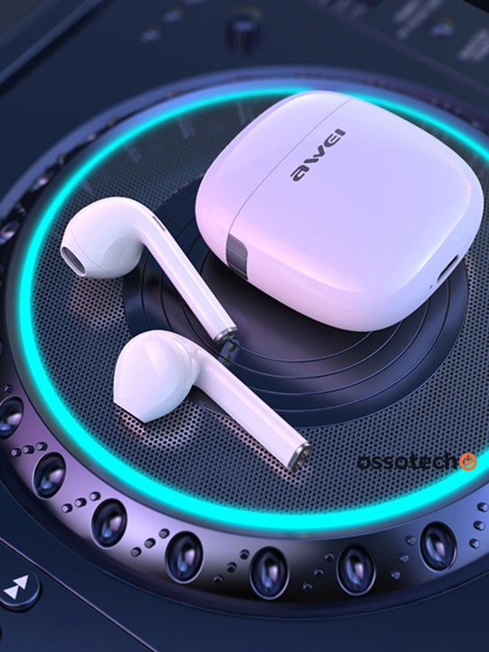 AWEI T28 — Bluetooth 5.3, до 6 часов музыки, удобные беспроводные наушники