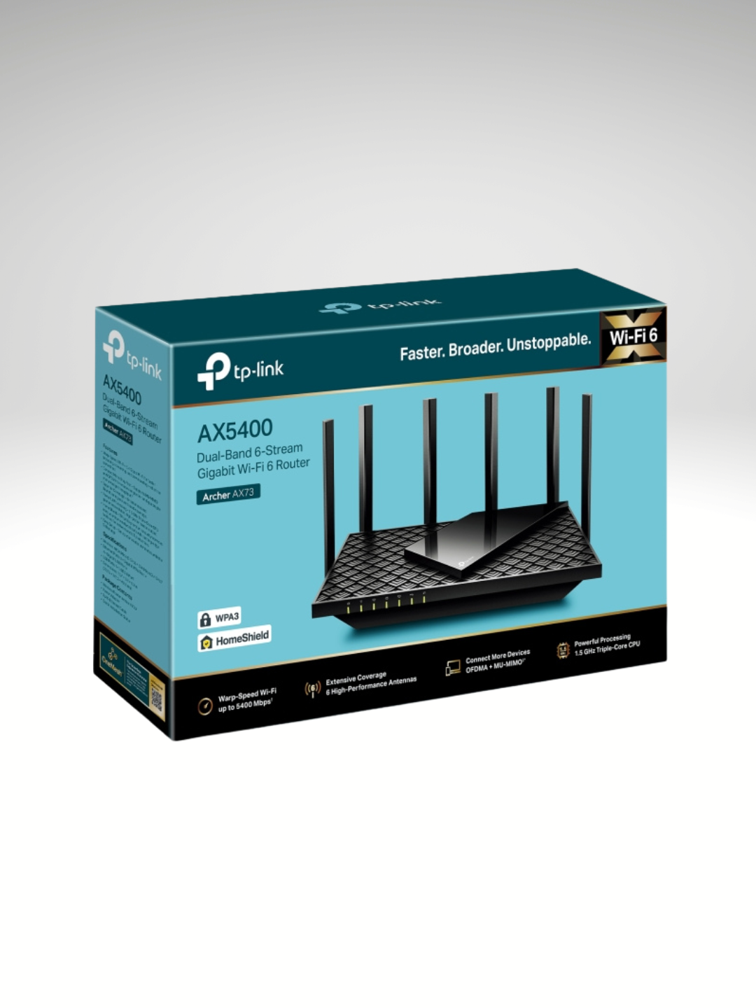 WiFi 6 (802.11 ax) TP-Link Archer AX73 