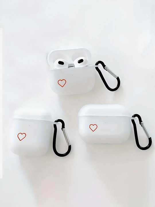 Матовый чехол для наушников Airpods 3, Airpods Pro,Airpods 2pro, 3, 4, с притом "uzb'"