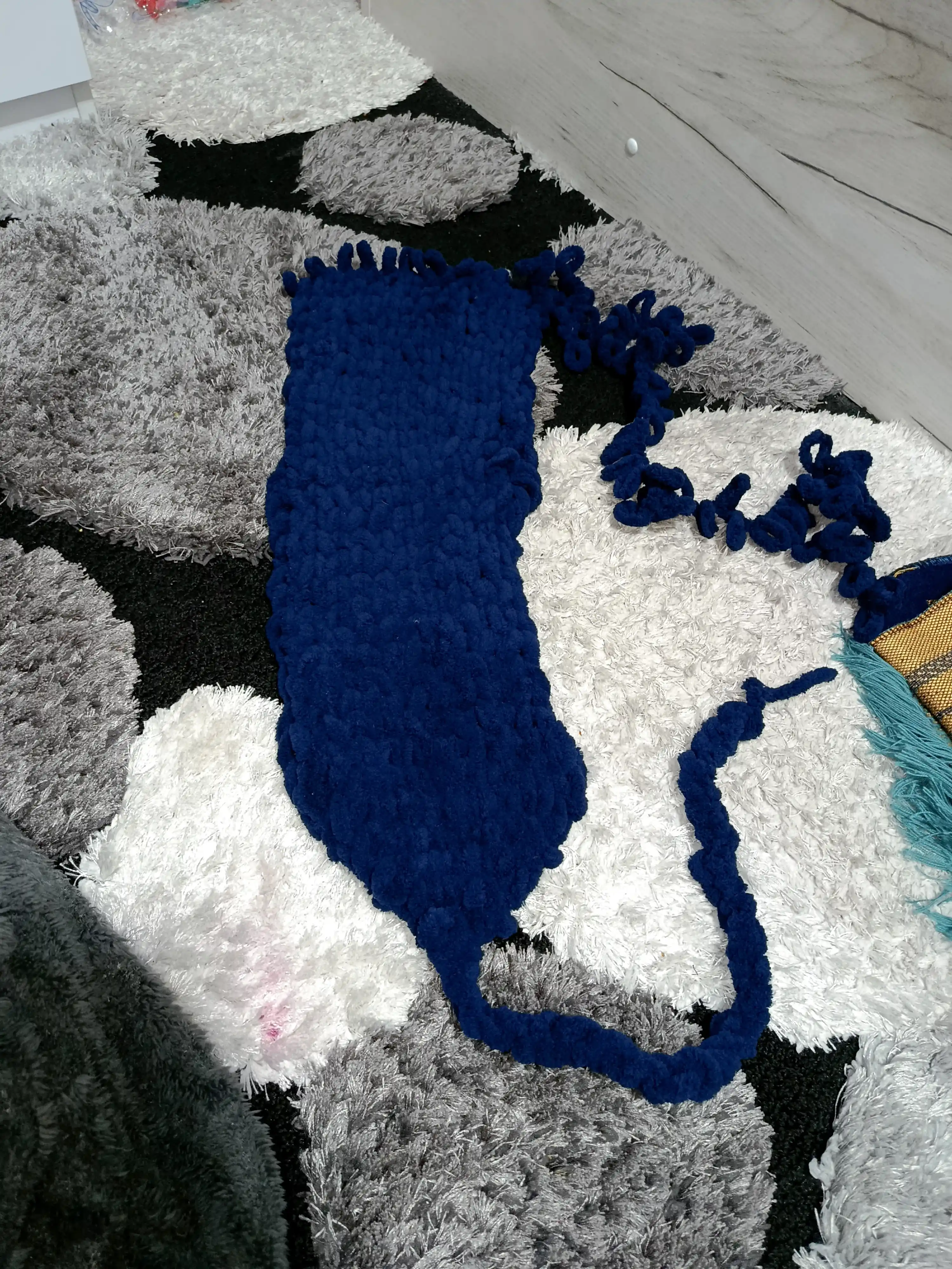 Пряжа Loop Yarn, с большими петельками, 100 г, +, - 9 м