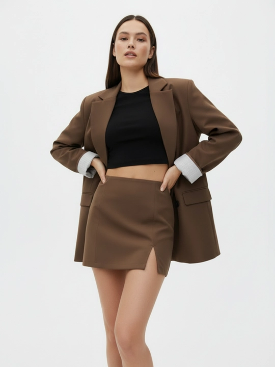 Ofis va kundalik kiyinish uchun ayollar pidjagi, klassik uslubda, S–3XL - ELLY FASHION