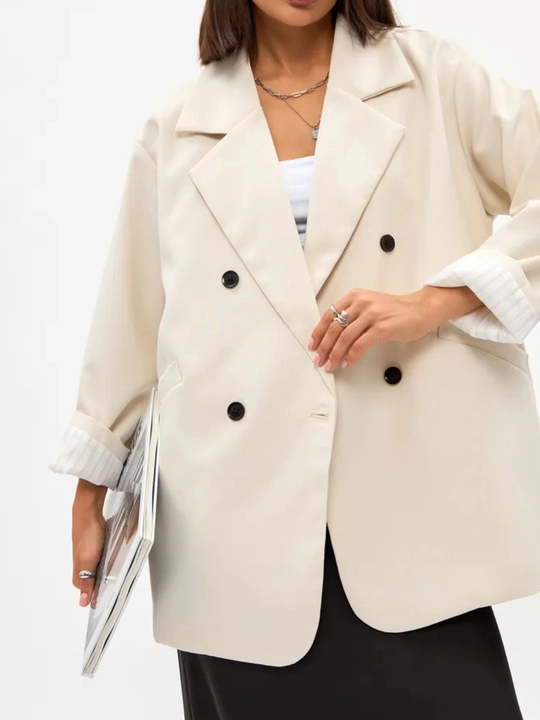 Ofis va kundalik kiyinish uchun ayollar pidjagi, klassik uslubda, S–3XL - ELLY FASHION