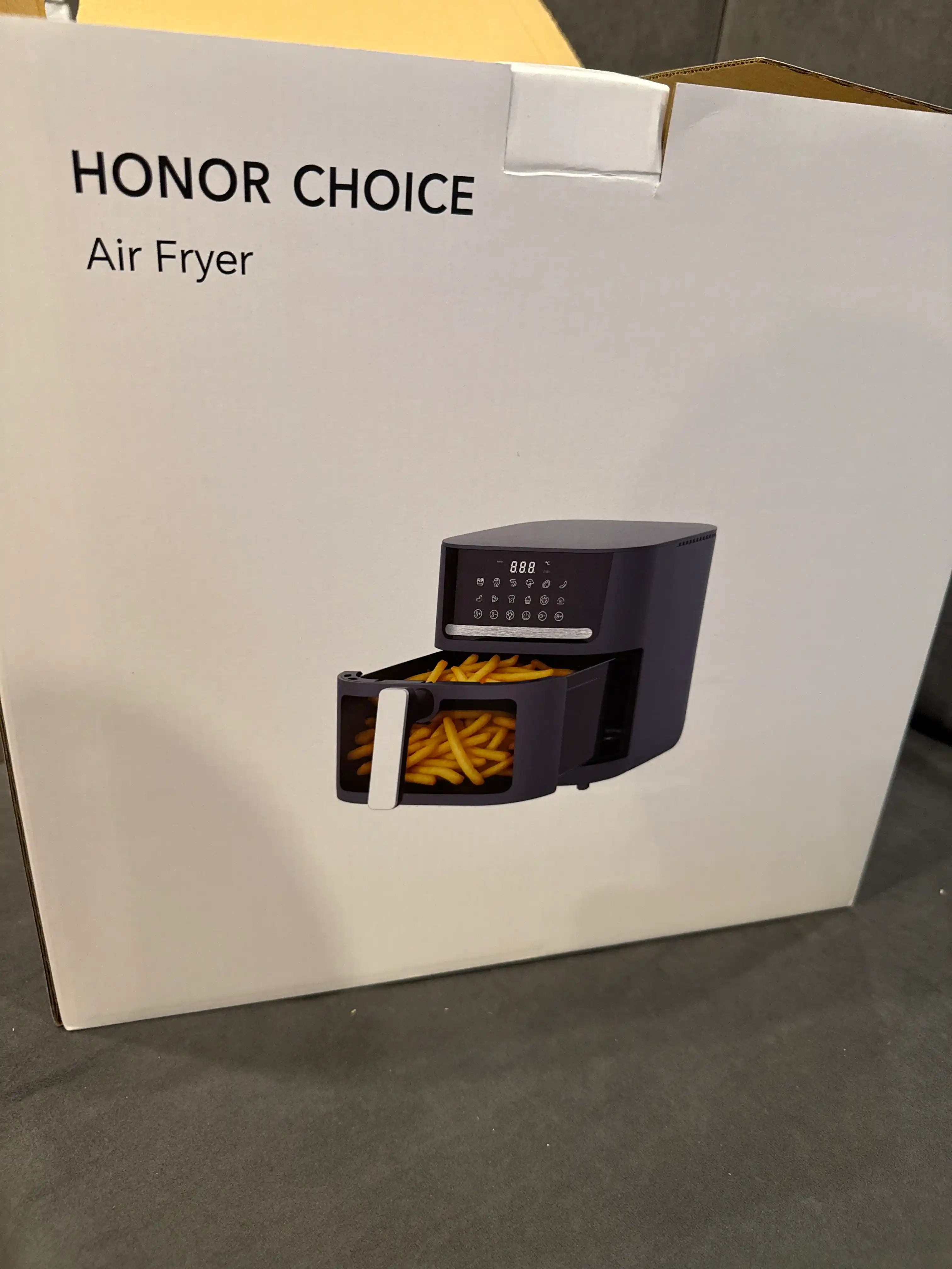 Аэрогриль HONOR CHOICE Air Fryer, 7 литров, 12 режимов, 1600 Вт