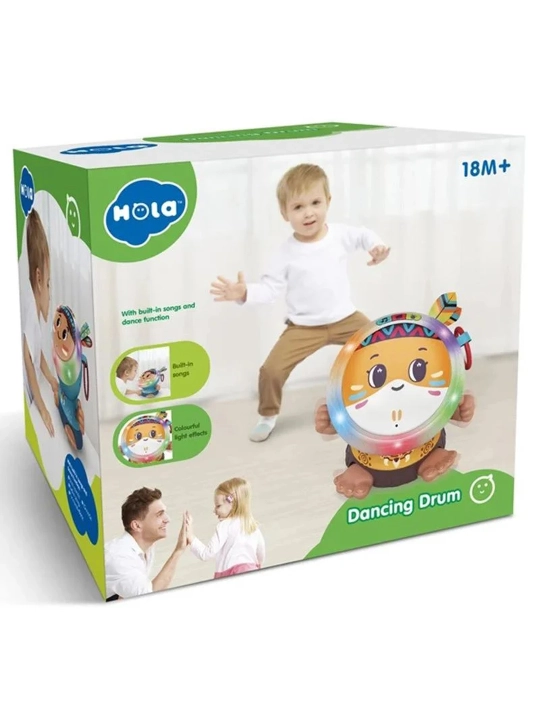 Hola Toys musiqiy o‘yinchog‘i, Raqsga tushayotgan baraban