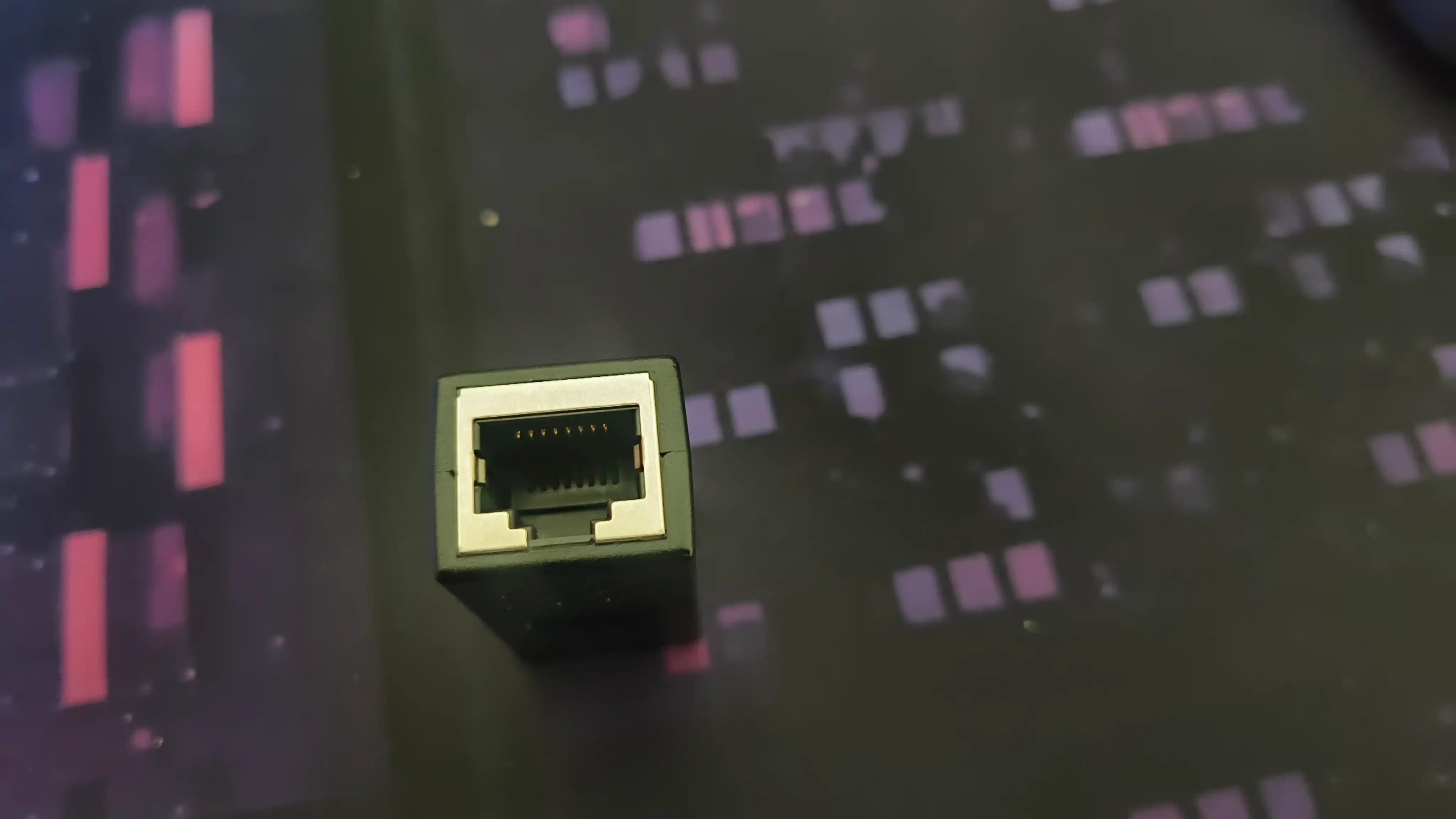 Сетевой адаптер RJ45 соединитель сетевых кабелей RJ45 - RJ45 coupler 6 категория 1 гигабит