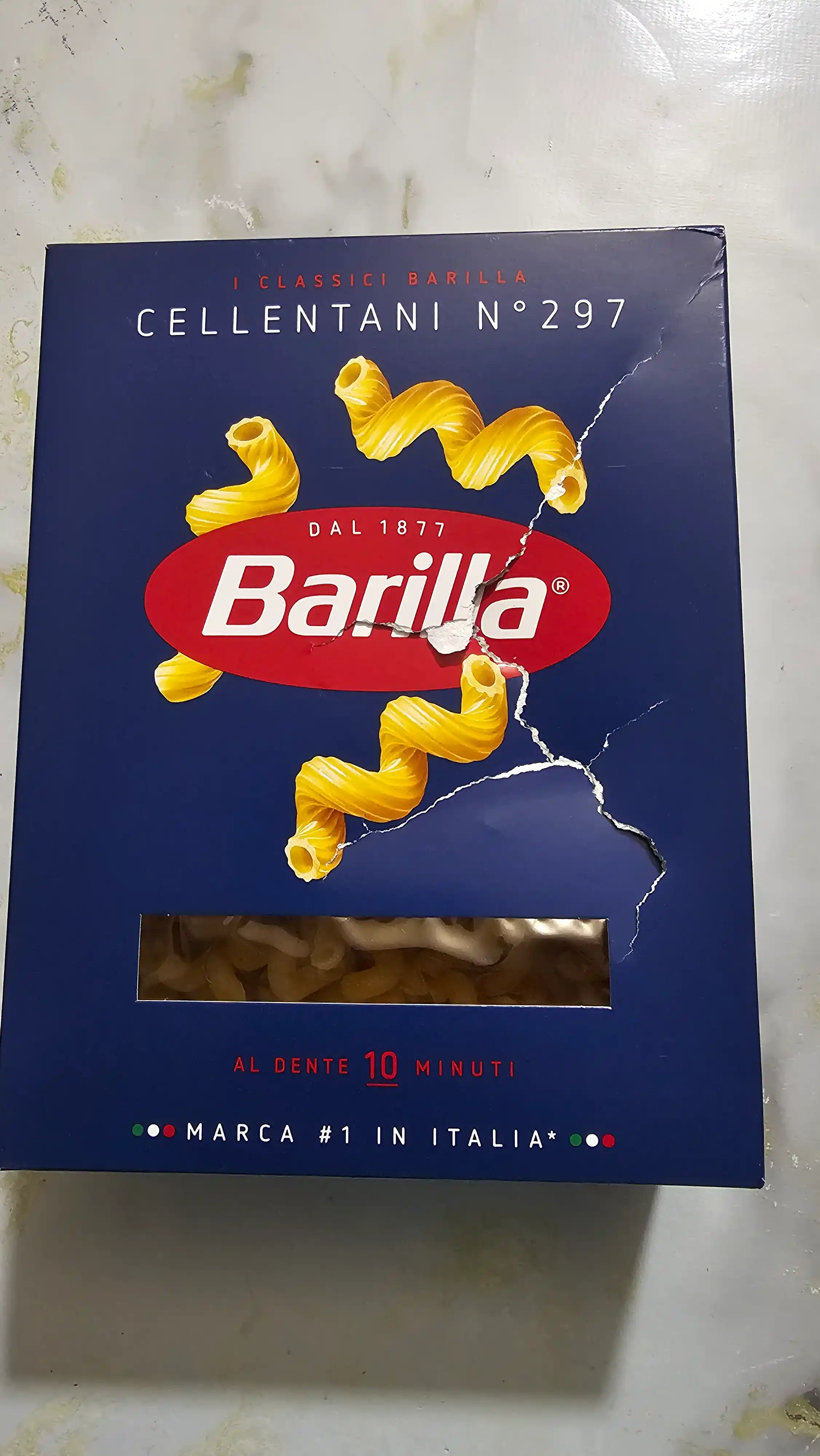 Макароны Barilla Cellentani №297, 450 г