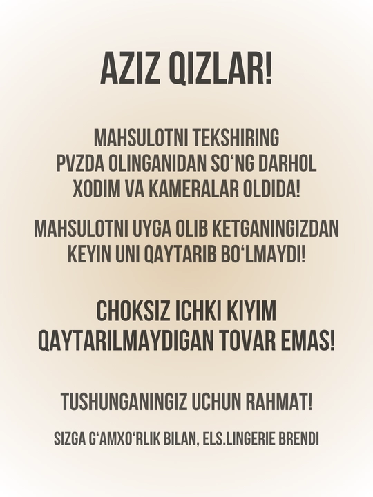Ayollar uchun chokisiz byustgalter, suyakchasiz ichki kiyim, top, trusik, stringlar