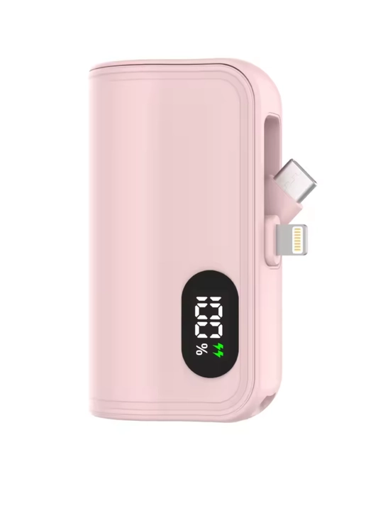 Power Bank 5000 mAh — удобен для переноски, для iPhone и Android