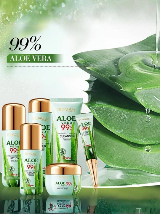 Набор для ухода за кожей лица BIOAQUA Aloe Vera 99%