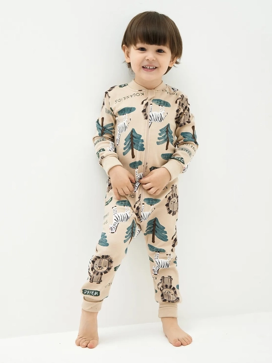 Kogankids kombinezon pijama, 100% paxta