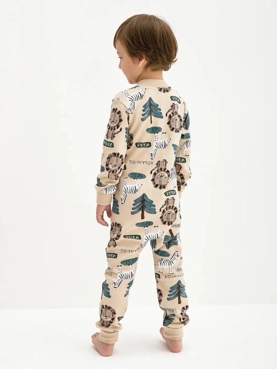 Kogankids kombinezon pijama, 100% paxta