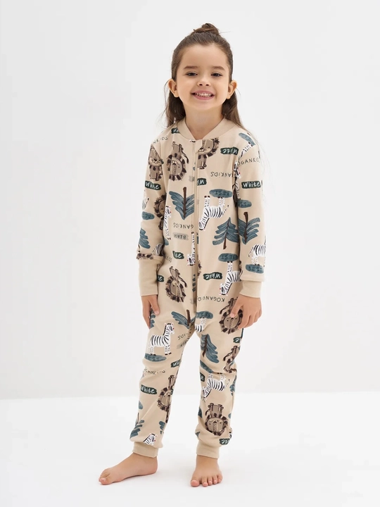 Kogankids kombinezon pijama, 100% paxta