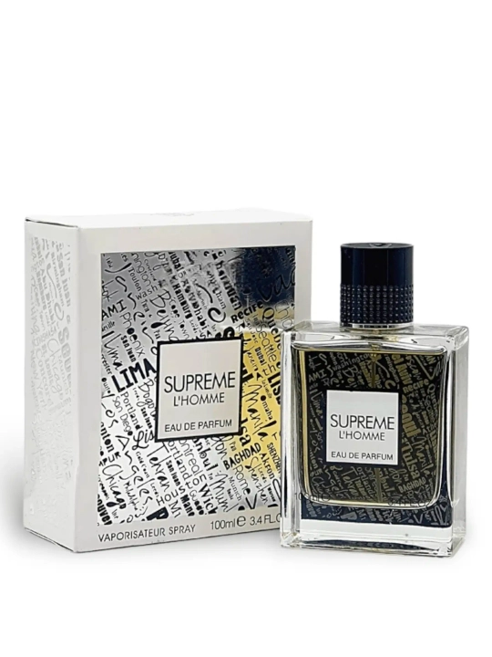 Fragrance World Supreme L'Homme, 100 ml, мужская парфюмерная вода