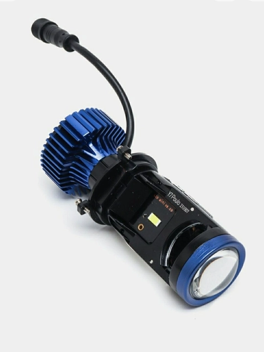 Автомобильные LED линзы H4 Y7D — яркие линзованные фары для авто