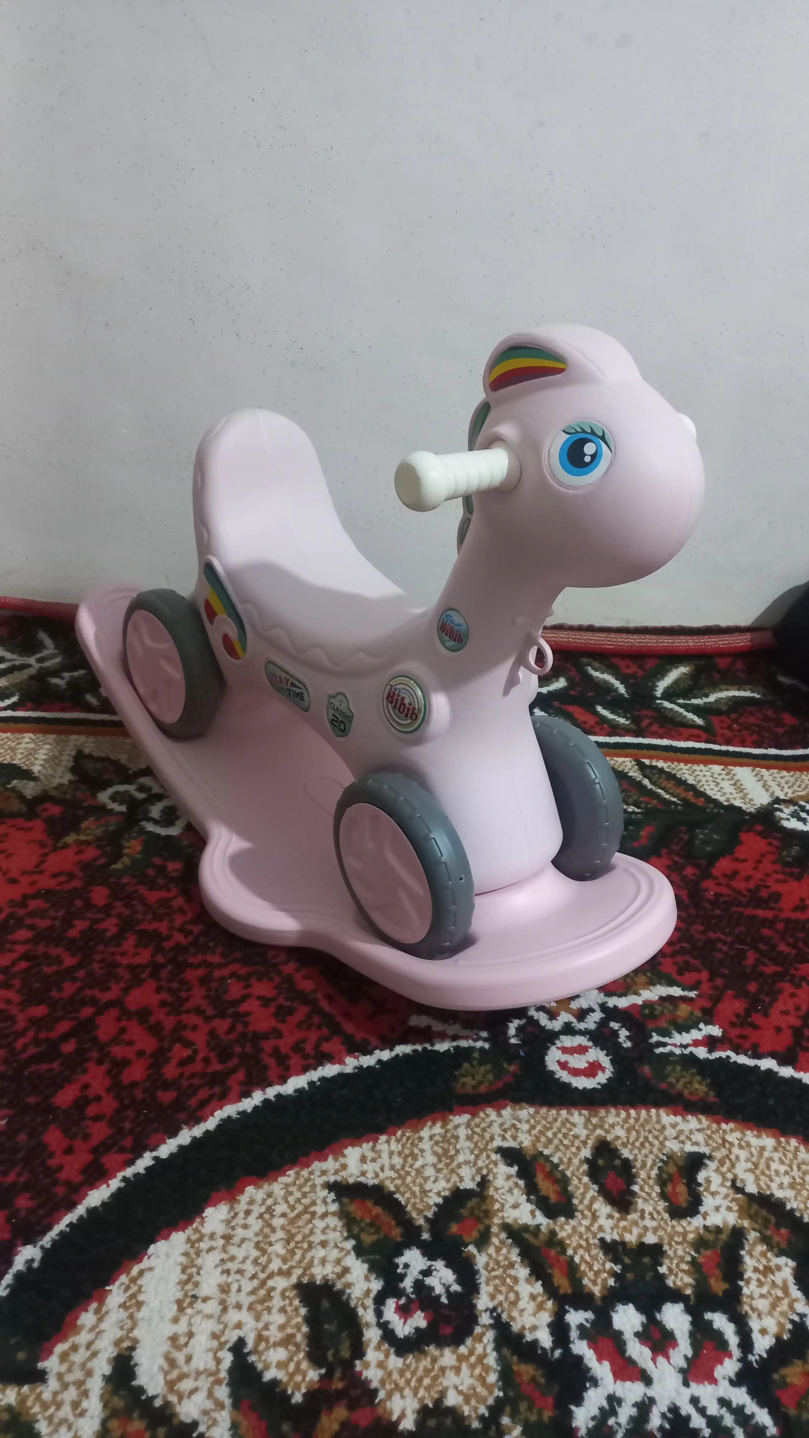 Детская качалка Динозавр, для детей от 1 года, THE REPUBLIC OF TOYS