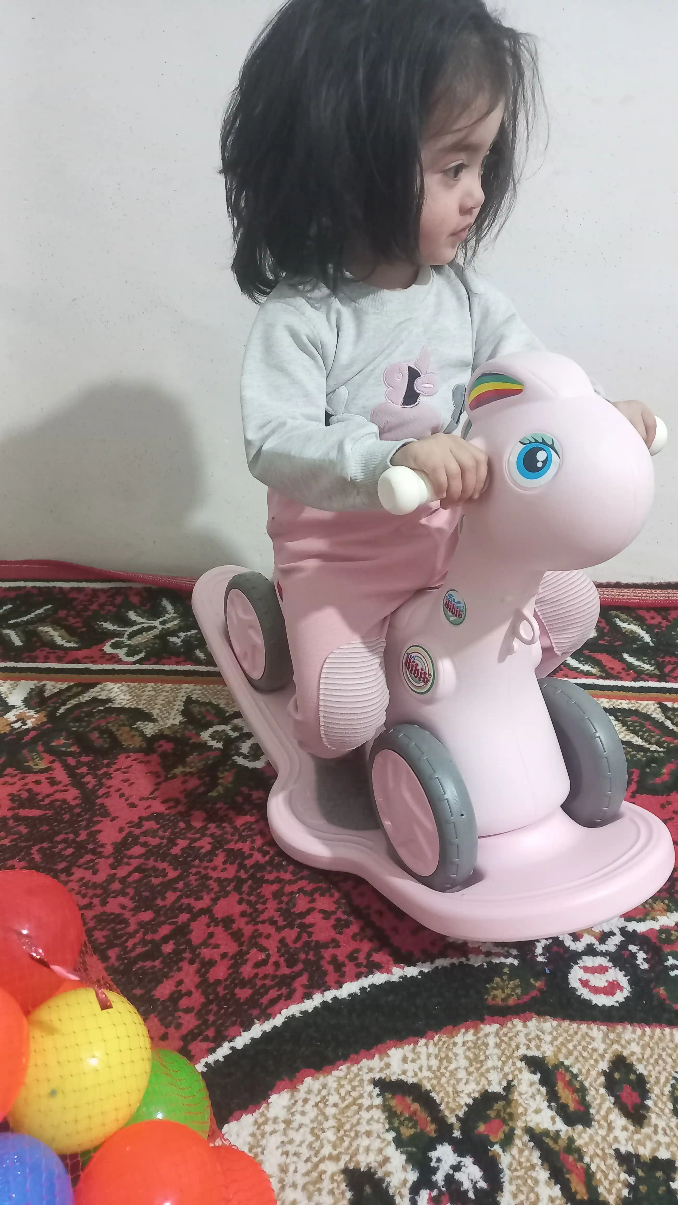 Детская качалка Динозавр, для детей от 1 года, THE REPUBLIC OF TOYS