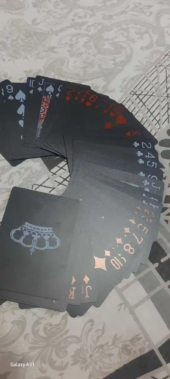 Rangli kartalar, Poker va boshqa oyinlar uchun, o'yin kartalari, 54 dona