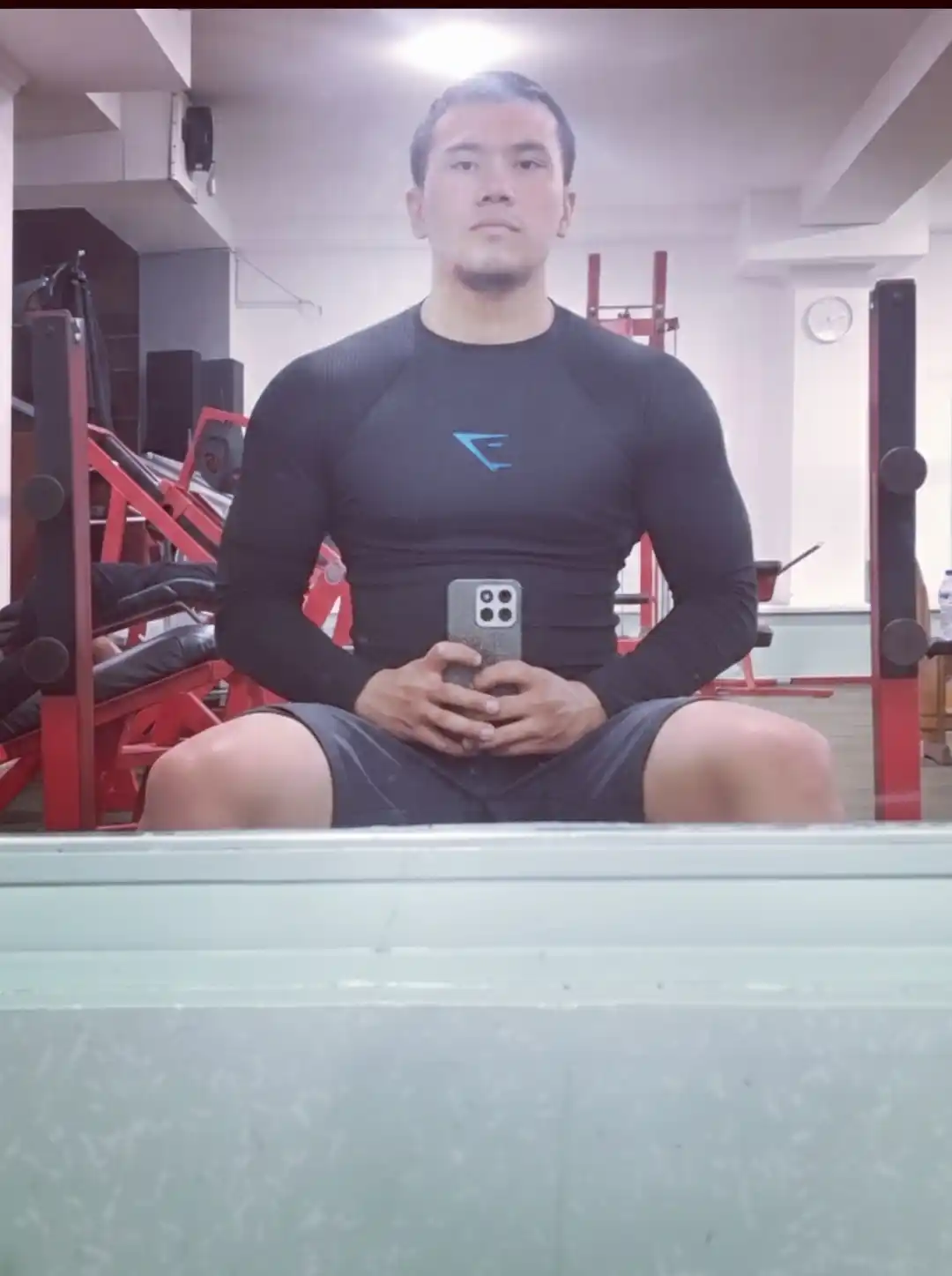 Kompression rashgard, uzun yengli, sport, erkaklar, fitnes uchun