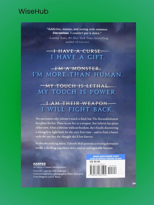 Shatter Me, Unravel Me, Defy Me, Imagine Me, Believe Me, Restore, Ignite Me. Tahereh Mafi