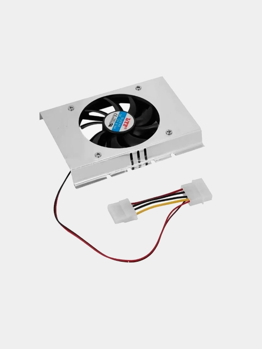 HDD SSD 12V, 1 dona qattiq diskni sovutish uchun fan sovutgichi - 