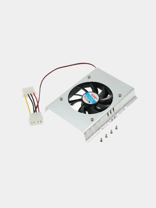 HDD SSD 12V, 1 dona qattiq diskni sovutish uchun fan sovutgichi