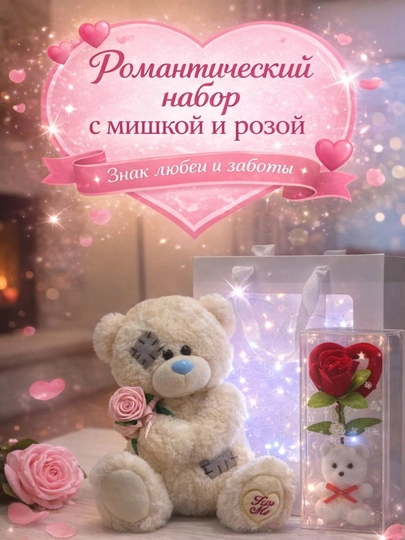 Подарок, подарочный набор для 14 февраля и 8 марта