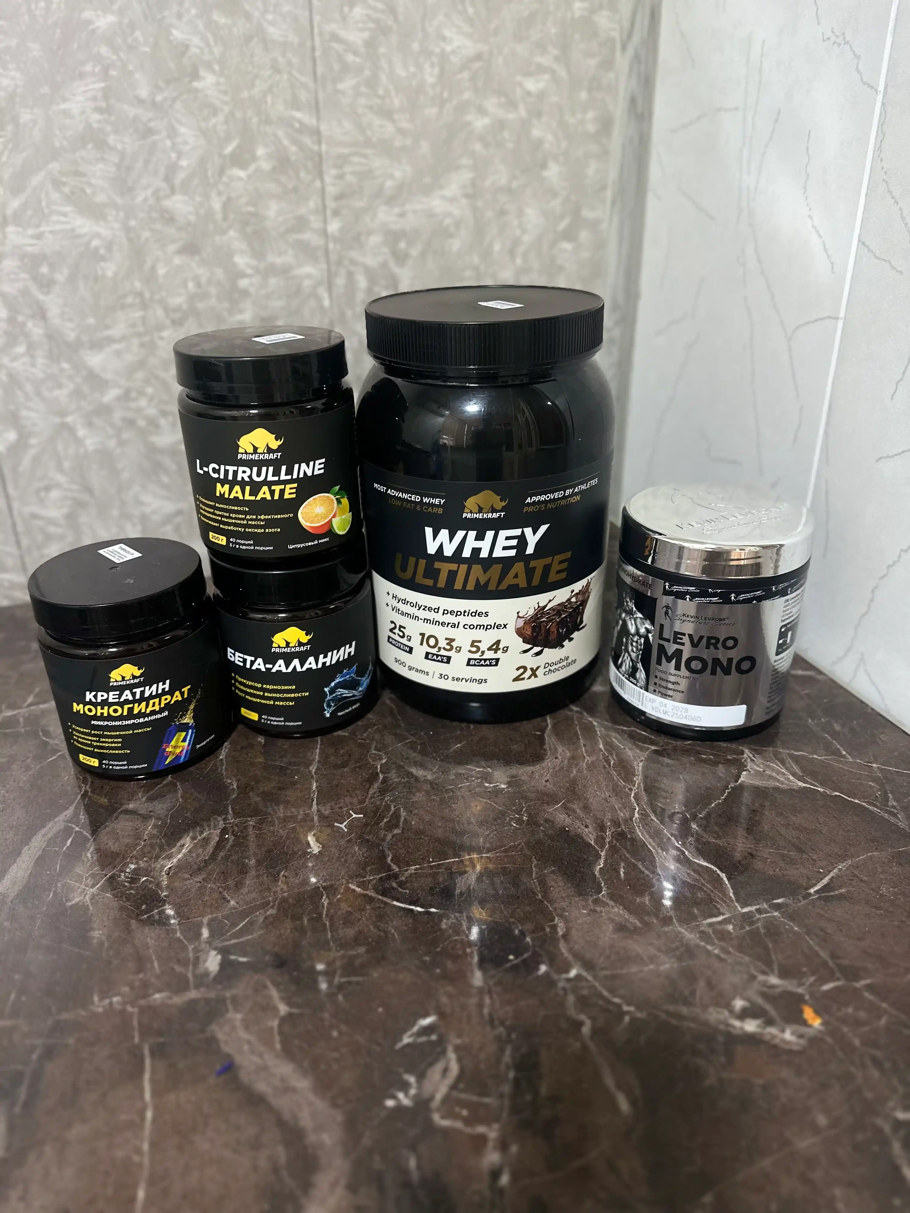 Креатин Kevin Levrone monohydrate, для выносливости и мышц