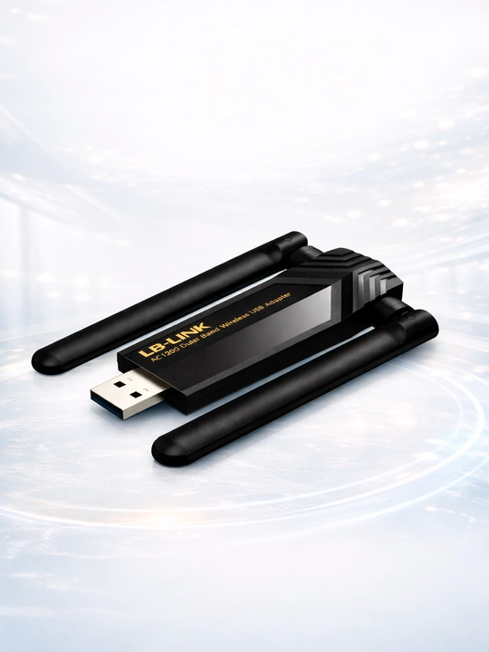Wifi Адаптер Lb link AX1300 2.4G,5G двухдиапазонная скорость до 1300 Мбит/с