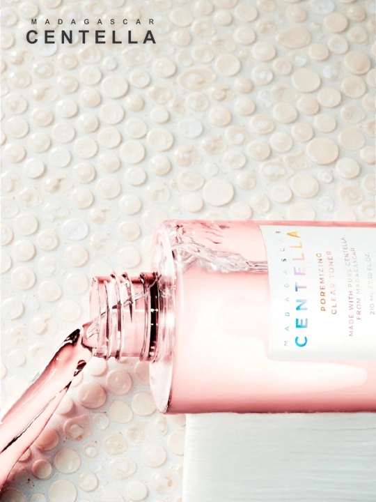 Centella Poremizing Clear Toner – очищающий и успокаивающий тонер для сужения пор 
