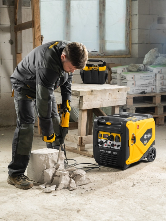 DENZEL GS-5500iSE invertor generatori, 5,5 kVt, 230 V, elektr startyor, 94712