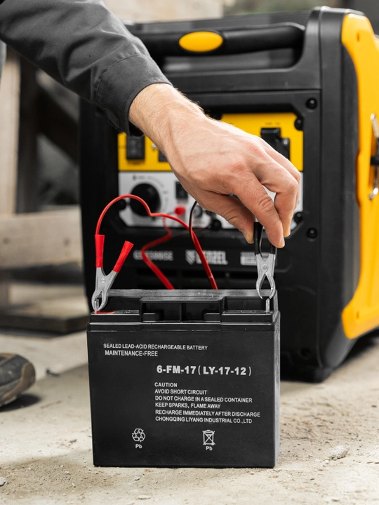 DENZEL GS-5500iSE invertor generatori, 5,5 kVt, 230 V, elektr startyor, 94712