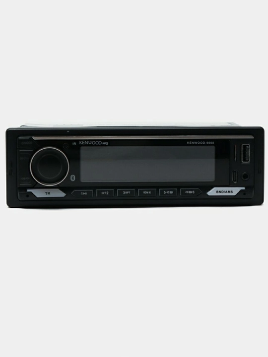 Kenwood 1 DIN avtomagnitola Bluetooth va USB bilan, 7 rangli подсветка, pultli