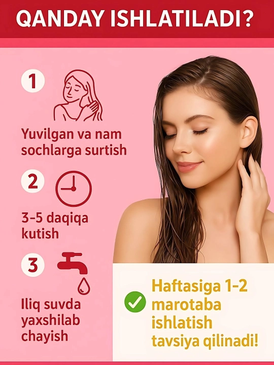 Маска для сухих волос с маточным молочком Shiseido Fino