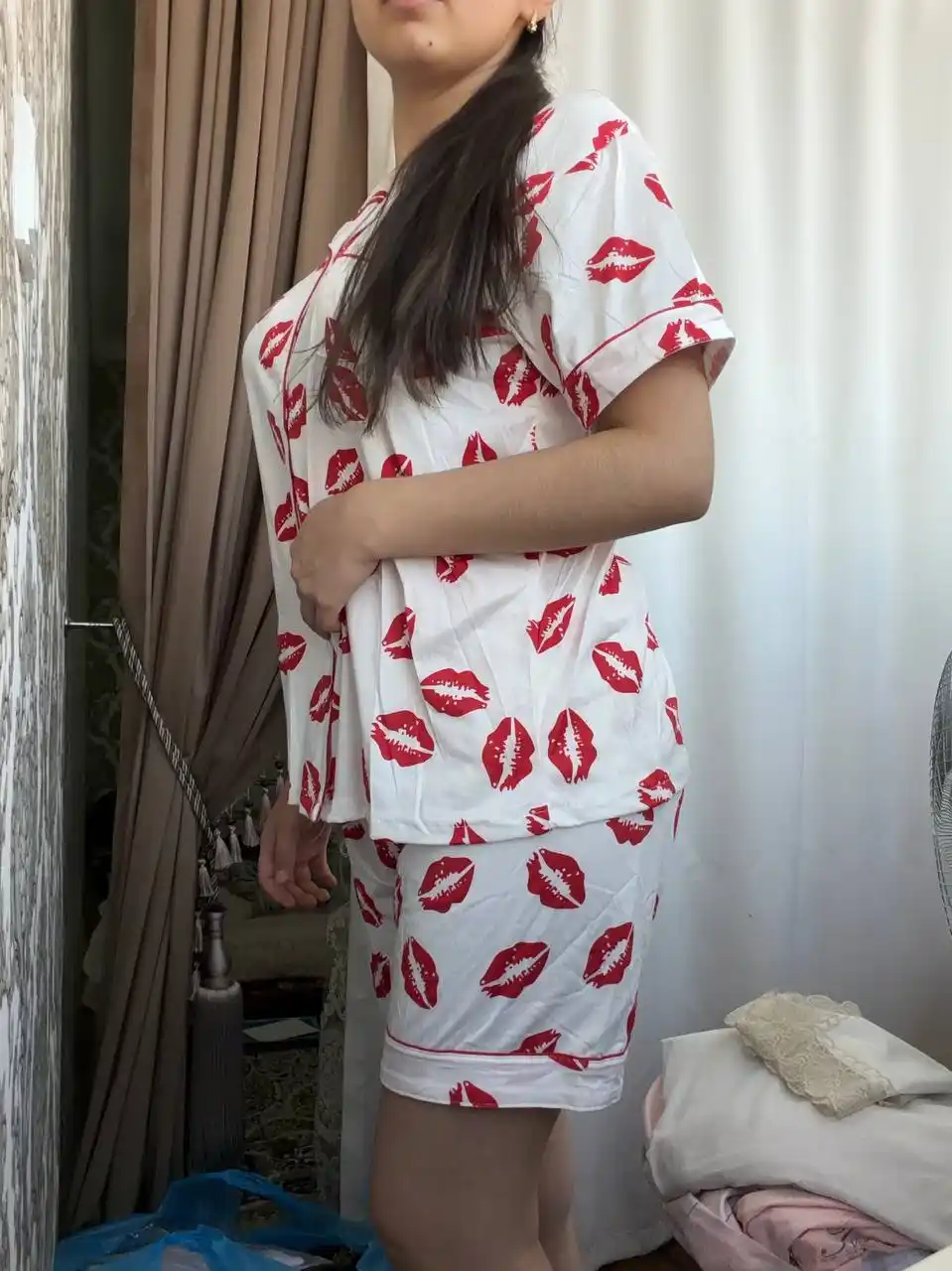 Pijama ayollar uchun, 3 tasi 1 da ,qulay ayollar pijamasi,ayollar tungi kiyimlari