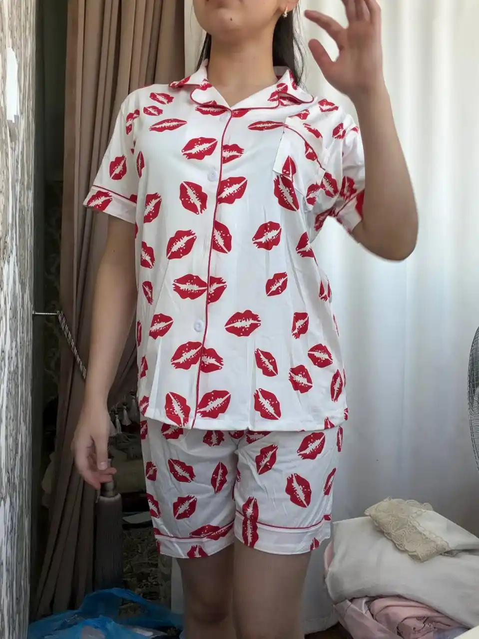 Pijama ayollar uchun, 3 tasi 1 da ,qulay ayollar pijamasi,ayollar tungi kiyimlari