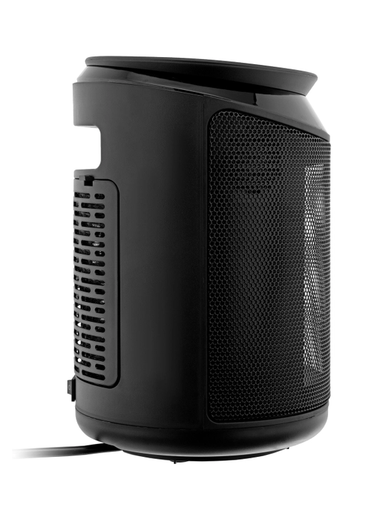 Тепловентилятор DENZEL DTFC-2000X, керамический, 2 кВт, wi-fi, динамик, вращение, 96426