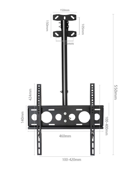 Shift kronshteyni, qiya, televizor va monitor uchun, 32-70, RS-6905M, RSTAR