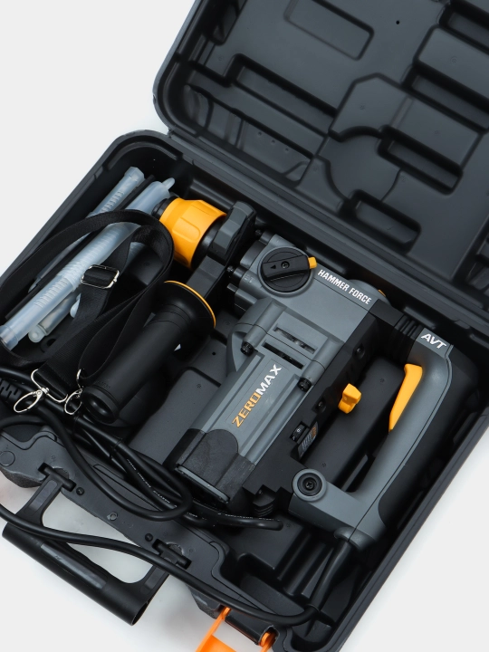 Professional perforator Zeromax 2802 Pro Hammer, kuchli zarba, beton va g‘isht uchun