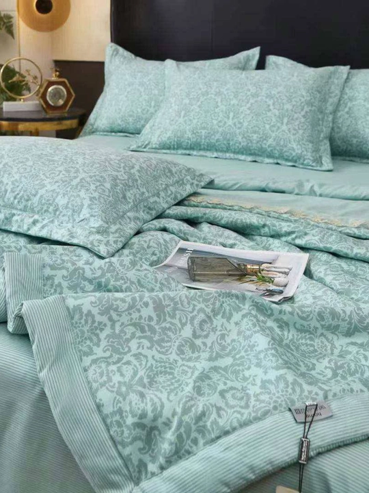 Комплект постельного белья EMEN BRAND, покрывало, простынь, 2 наволочки