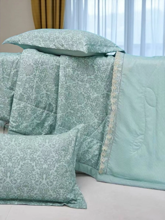 Комплект постельного белья EMEN BRAND, покрывало, простынь, 2 наволочки