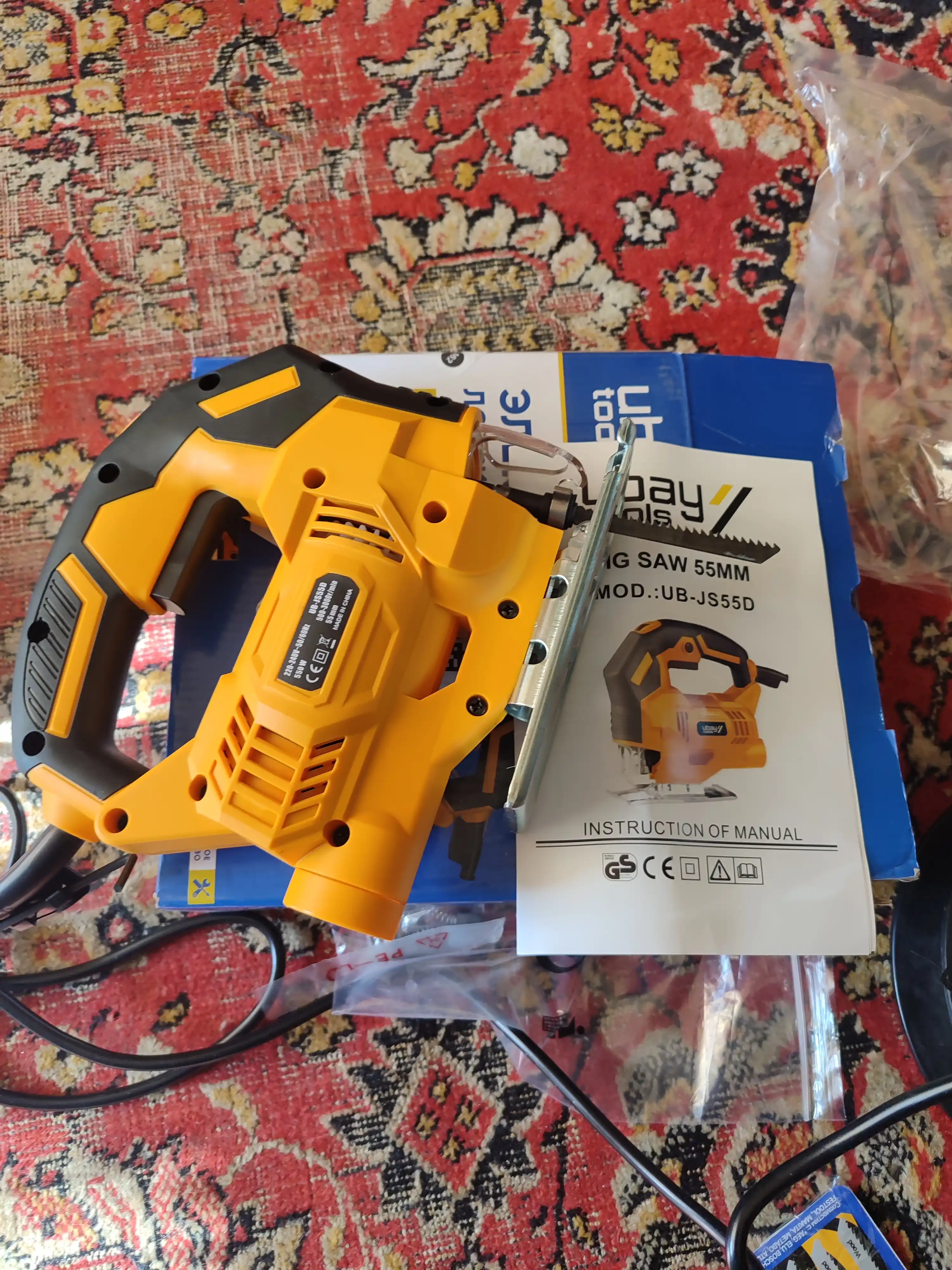 Elektr lobzik Ubay UB-JS55D UB-JS65D UB-JS85D