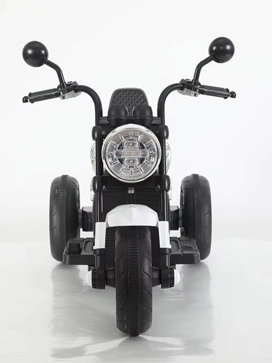 2–9 yoshli bolalar uchun mos keladigan, Bluetooth musiqaga ega elektr mototsikl
