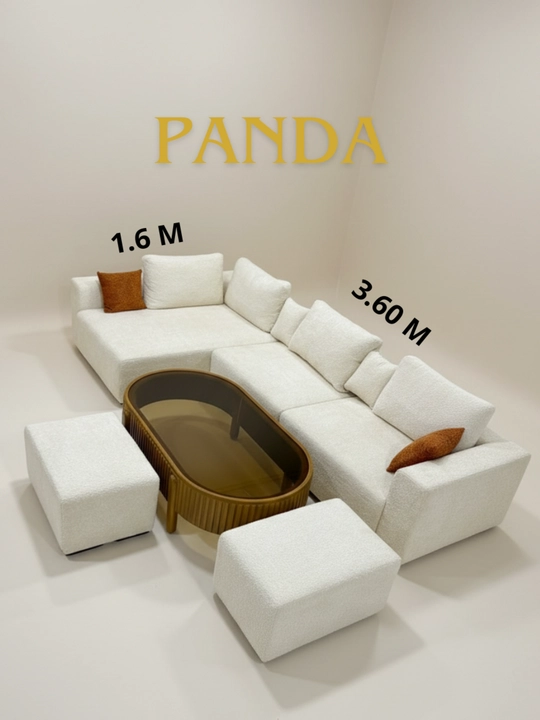 Yumshoq burchakli divan PANDA - 