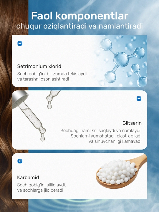 Keratin Queen кондиционер для поврежденный волос, восстанавливает кутикулу, 750 мл