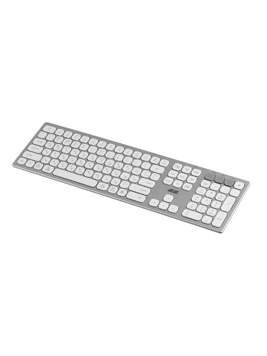 2E KS270 105 klavishli simsiz klaviatura, WL, BT, 2E-KS270WBGR