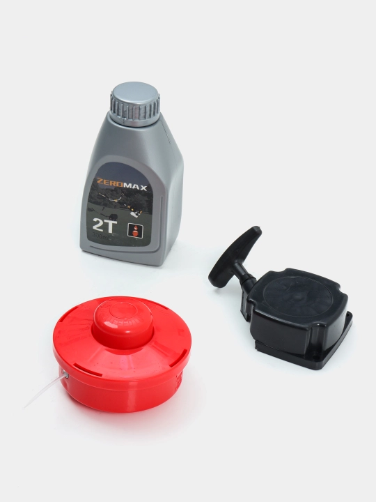 Бензиновый триммер ZeroMax 52 cc / Мощная коса для травы, кустов и сада (84/90)