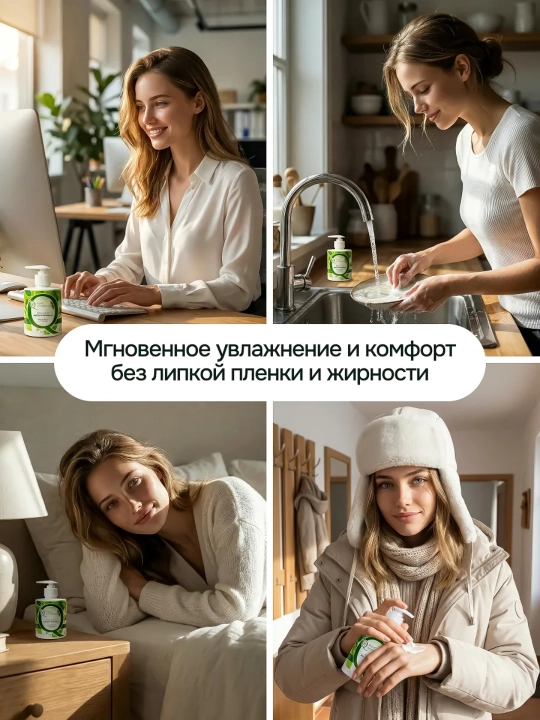 Индекс натуральности крем для рук, увлажняющий, питательный, с удобным дозатором, 300 мл