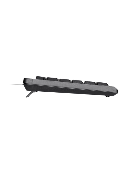2E KS101,KS108 USB Black 104/107 simli membranali klaviatura, qora